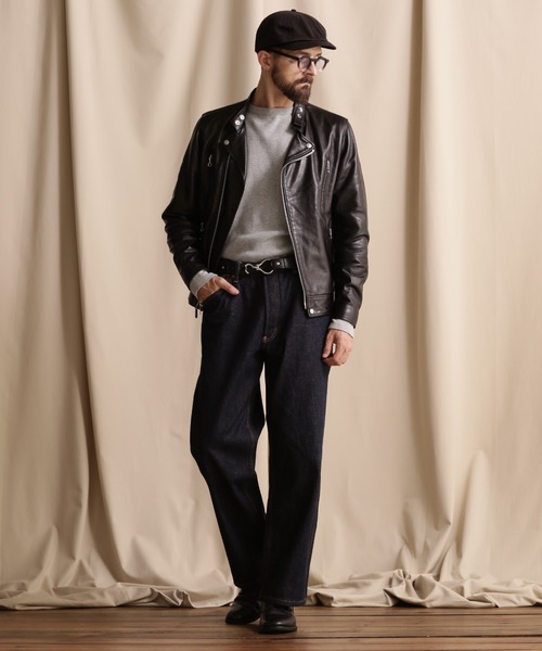 schott（ショット）の「Schott/ショット/DOUBLE BREST RIDERS/ダブルブレストライダース（ライダースジャケット・メンズ・ブラック・S/2XL/XL/L/M）」の16枚目の写真