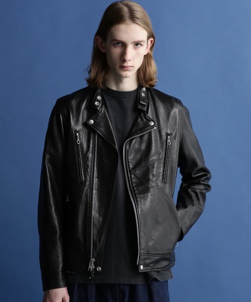 schott（ショット）の「Schott/ショット/DOUBLE BREST RIDERS/ダブルブレストライダース（ライダースジャケット・メンズ・ブラック・S/2XL/XL/L/M）」の15枚目の写真