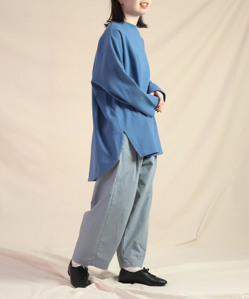 tシャツ 「Brocante / ブロカント」 40/ポンチ ポッシュチュニック レディース セール】[Brocante / ブロカント] 40/ポンチ ココンチュニック