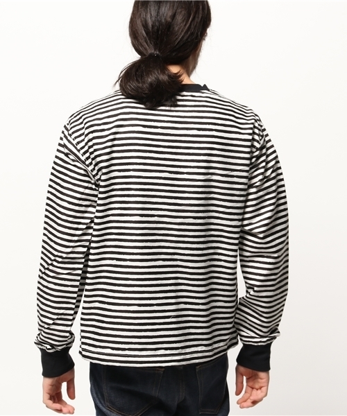 WHO'S WHO gallery（フーズフーギャラリー）の「【GIGGER】総柄BIG Tシャツ（Tシャツ/カットソー・メンズ・その他20/ホワイト・FREE）」の6枚目の写真