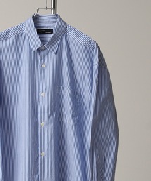 50Broad Oversized Stripe Shirts/50ブロード オーバーサイズ ストライプシャツ