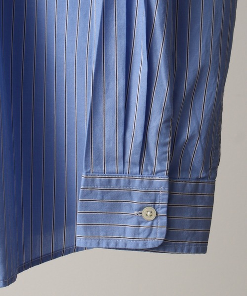 Art re A select(アトリエセレクト)の「50Broad Oversized Stripe Shirts/50ブロード オーバーサイズ ストライプシャツ(シャツ/ブラウス・メンズ・ホワイト系その他/ブルー系その他/ブルー系その他2・M/L)」の16枚目の写真