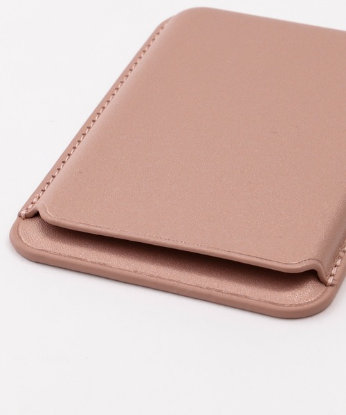 DISCOAT(ディスコート)の「シンプルスマホカードケース(スマホグッズ・レディース・ベージュ/ブラック/ピンク/パープル・FREE)」の17枚目の写真