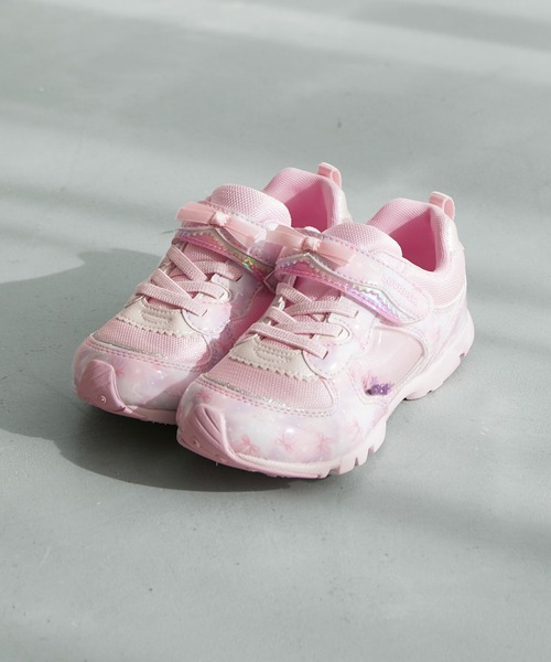 MoonStar(ムーンスター)の「【KIDS】【MoonStar/ムーンスター】LUVRUSH(スニーカー・キッズ・パープル/ピンク/ブルー系その他4・19/18/21/20)」の3枚目の写真