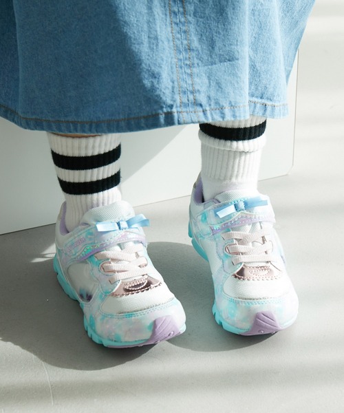 MoonStar(ムーンスター)の「【KIDS】【MoonStar/ムーンスター】LUVRUSH(スニーカー・キッズ・パープル/ピンク/ブルー系その他4・19/18/21/20)」の4枚目の写真