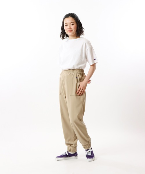 Champion - ウィメンズ ロングパンツ (ウエストドローコード仕様