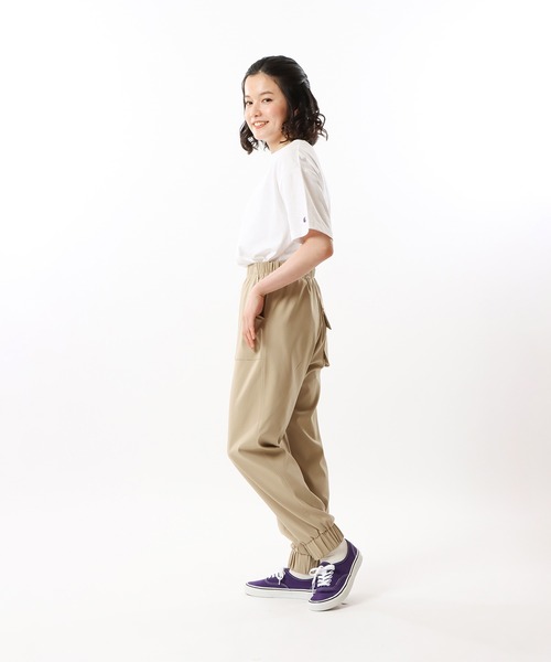 Champion(チャンピオン)の「【Champion/チャンピオン】レディース ロングパンツ(その他パンツ・レディース・モスグリーン/ベージュ/ブラック・LARGE/MEDIUM)」の13枚目の写真