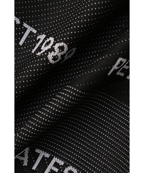 PEARLY GATES】パッチワークパフブリスター フルジップフーディ ＜ロゴ柄＞