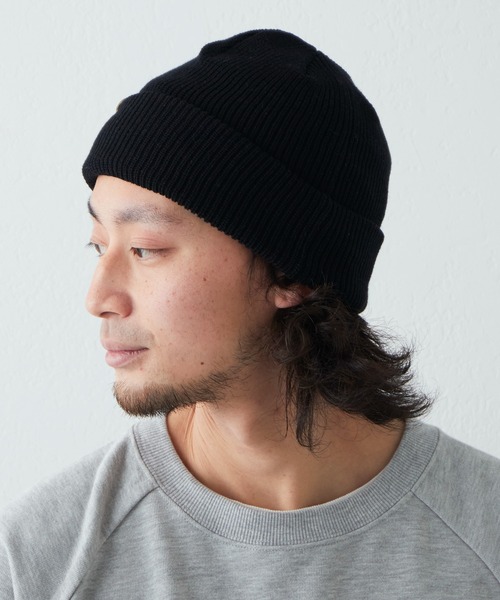 CIAOPANIC TYPY（チャオパニックティピー）の「□ニットワッチ（ニットキャップ/ビーニー・メンズ・ブルー/グレー/ホワイト/ブラック・ONE SIZE）」の9枚目の写真