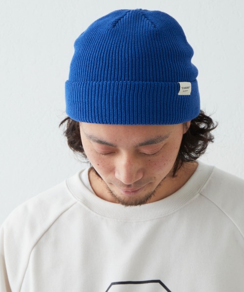 CIAOPANIC TYPY（チャオパニックティピー）の「□ニットワッチ（ニットキャップ/ビーニー・メンズ・ブルー/グレー/ホワイト/ブラック・ONE SIZE）」の14枚目の写真