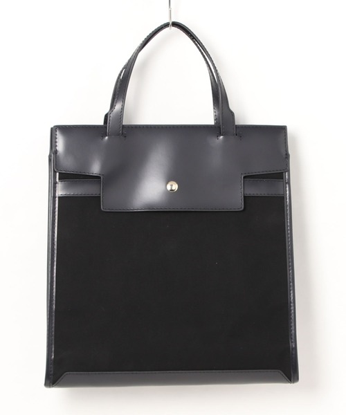 atneK（アトネック）の「【atneK】パラフィンキャンバストート（トートバッグ・レディース・ネイビー・FREE）」の15枚目の写真