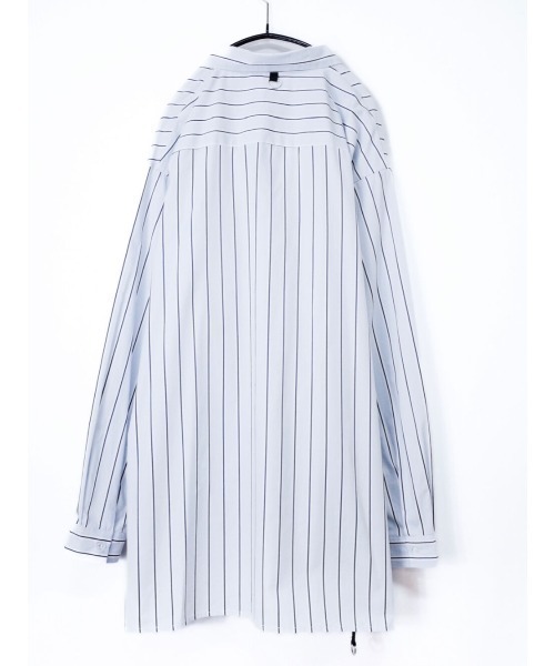 0658（ゼロロクゴーハチ）の「0658/ゼロロクゴーハチ/Scorch paper over size shirt（シャツ/ブラウス・レディース・レッド/ブルー・F）」の6枚目の写真