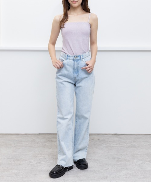 clear（クリア）の「カップ付きラメベアトップ/インナー（チューブトップ・レディース・ブルー/ピンク/シルバー・F）」の12枚目の写真