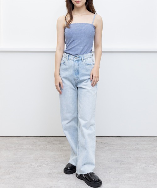 clear（クリア）の「カップ付きラメベアトップ/インナー（チューブトップ・レディース・ブルー/ピンク/シルバー・F）」の16枚目の写真