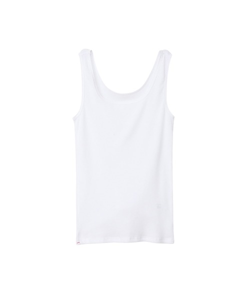 HANES(ヘインズ)の「【Hanes/ヘインズ】レディース タンクトップ(タンクトップ・レディース・ホワイト/ブラック・MEDIUM/LARGE)」の8枚目の写真