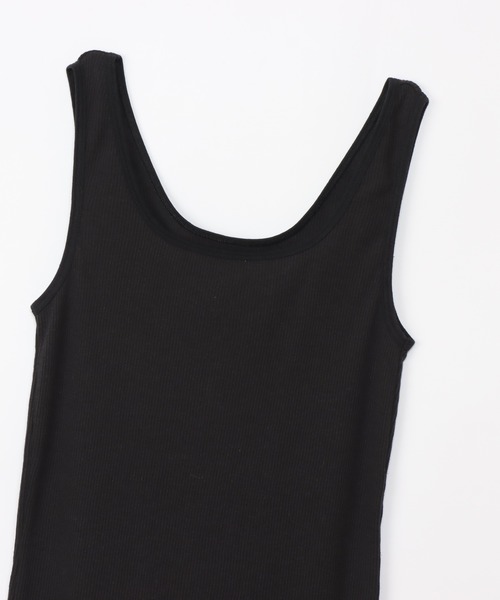 HANES(ヘインズ)の「【Hanes/ヘインズ】レディース タンクトップ(タンクトップ・レディース・ホワイト/ブラック・MEDIUM/LARGE)」の13枚目の写真