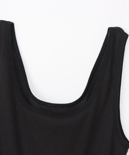 HANES(ヘインズ)の「【Hanes/ヘインズ】レディース タンクトップ(タンクトップ・レディース・ホワイト/ブラック・MEDIUM/LARGE)」の14枚目の写真