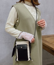 cache cache | cachecache(カシュカシュ)スマホ雑材ミニショルダー(ショルダーバッグ)