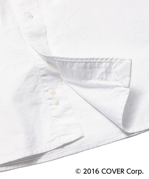 ZOZO（ゾゾ）の「holoTOWN　Shirt　風真いろは（シャツ/ブラウス・メンズ・ホワイト・XL/L/M）」の2枚目の写真