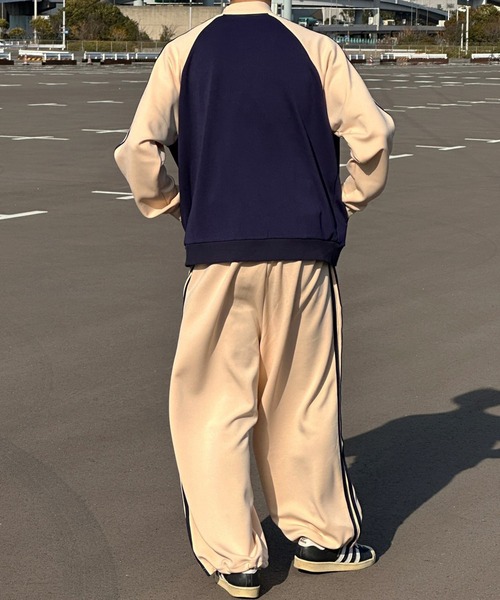 kutir（クティール）の「裾絞りサイドライントラックパンツ(セットアップ着用可)（その他パンツ・メンズ・ブラウン/ブラック/アイボリー・SMALL/MEDIUM/LARGE）」の14枚目の写真