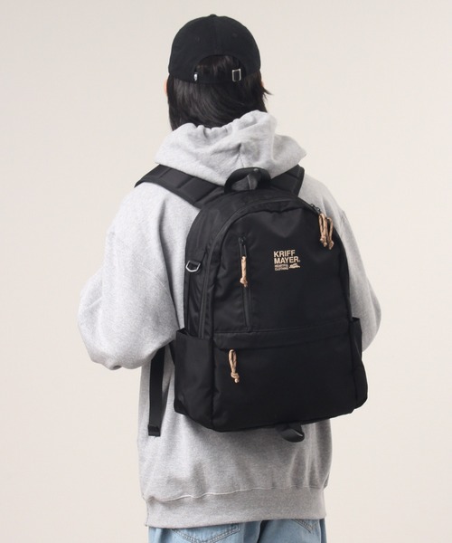 KRIFF MAYER（クリフメイヤー）の「【KRIFF MAYER/クリフメイヤー】7ポケットバックパック（バックパック/リュック・メンズ・ブラック/ダークグリーン/ネイビー・FREE）」の8枚目の写真
