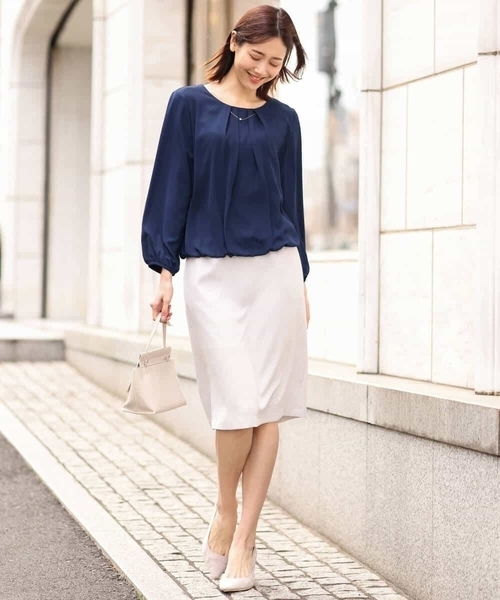 セール】[セットアップ対応]ストレッチタイトスカート/洗える