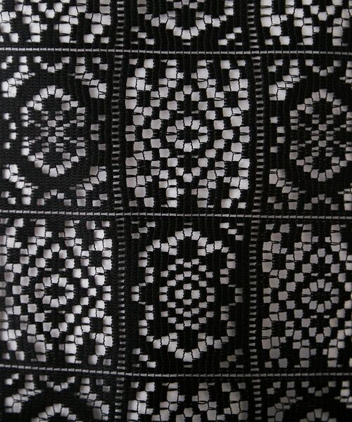 tk.TAKEO KIKUCHI（ティーケータケオキクチ）の「◆スクエアレースノースリーブ（タンクトップ・メンズ・ブラック/オフホワイト・88）」の13枚目の写真