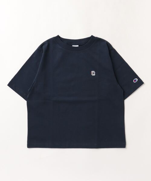Champion（チャンピオン）の「チャンピオン  SHORT SLEEVE T-SHIRT_（Tシャツ/カットソー・レディース・ホワイト/ネイビー/サンドグレー/オレンジ・L/M）」の3枚目の写真
