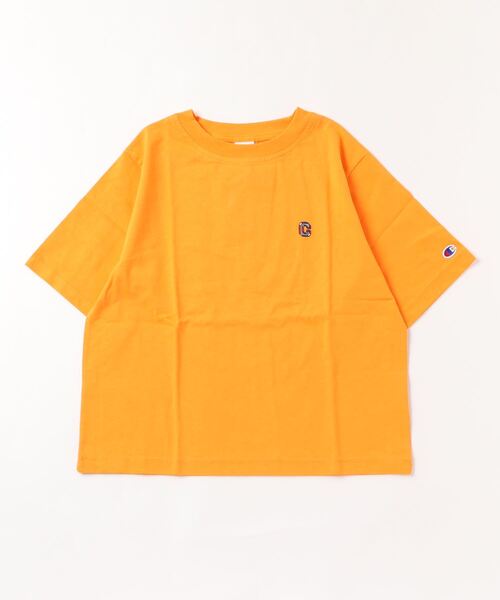 Champion（チャンピオン）の「チャンピオン  SHORT SLEEVE T-SHIRT_（Tシャツ/カットソー・レディース・ホワイト/ネイビー/サンドグレー/オレンジ・L/M）」の4枚目の写真