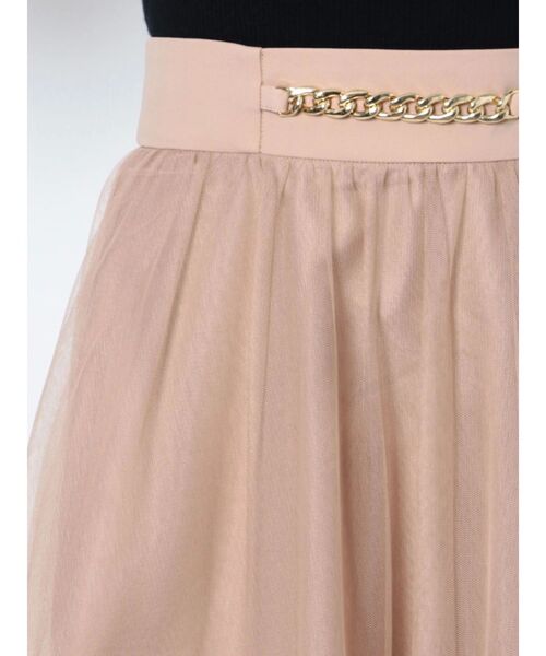 RESEXXY（リゼクシー）の「チュールフレアベルトデザインスカート（スカート・レディース・ブラック/ベージュ/ミント・FREE）」の21枚目の写真