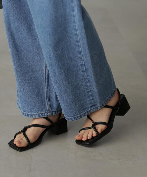 FREE'S MART（フリーズマート）の「◆2Wayコードサンダル（サンダル・レディース・ホワイト/ブラック/イエロー・SMALL/MEDIUM）」の22枚目の写真