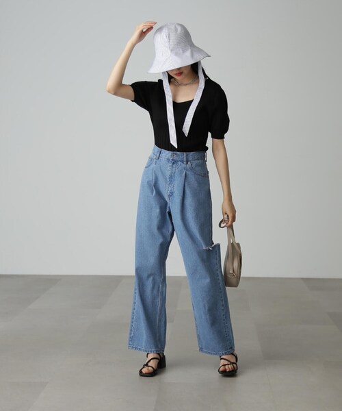 FREE'S MART（フリーズマート）の「◆2Wayコードサンダル（サンダル・レディース・ホワイト/ブラック/イエロー・SMALL/MEDIUM）」の16枚目の写真