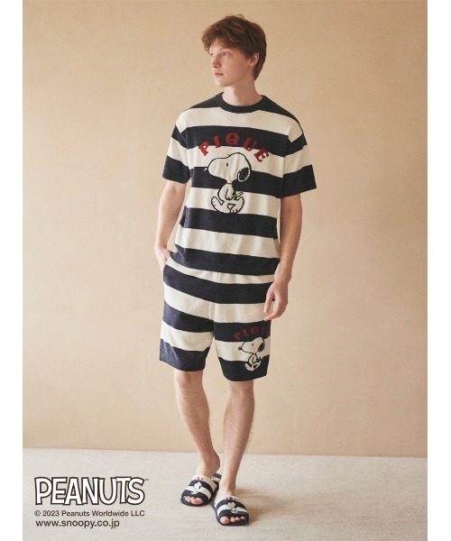 gelato pique（ジェラートピケ）の「【PEANUTS】【HOMME】ルーム