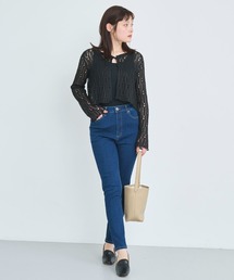 【XS~Lサイズ展開】ストレッチデニム スキニーパンツ