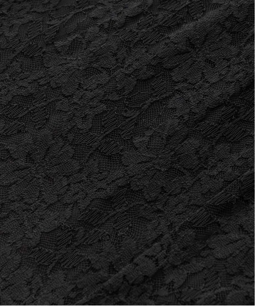 RANDA(ランダ)の「マーメイドレーススカート(スカート・レディース・ブラック/ベージュ・0/1)」の19枚目の写真