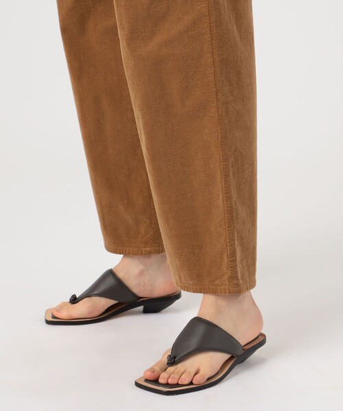 MACPHEE（マカフィー）の「コットンストレッチコーデュロイ タックワイドパンツ（その他パンツ・レディース・ホワイト/ライトグリーン/キャメル・36/34/32）」の14枚目の写真