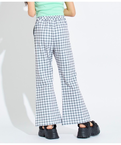 ANAP GｉRL（アナップガール）の「セミフレアパンツ（その他パンツ・キッズ・ブラック/オフホワイト/ブラック×ホワイト・S/XS/M）」の9枚目の写真