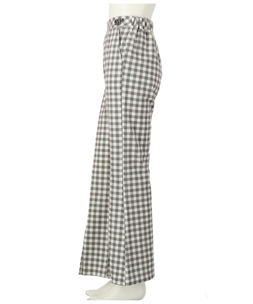 ANAP GｉRL（アナップガール）の「セミフレアパンツ（その他パンツ・キッズ・ブラック/オフホワイト/ブラック×ホワイト・S/XS/M）」の4枚目の写真