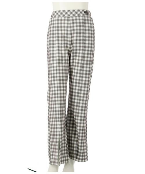 ANAP GｉRL（アナップガール）の「セミフレアパンツ（その他パンツ・キッズ・ブラック/オフホワイト/ブラック×ホワイト・S/XS/M）」の5枚目の写真