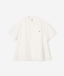 DANTON（ダントン）の「DANTON | コットンリネン 半袖バンドカラー