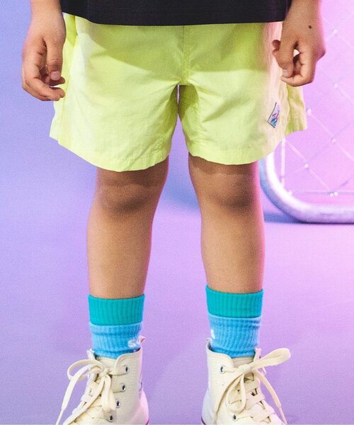 BREEZE（ブリーズ）の「【12色展開/撥水加工】水陸両用 アクティブパンツ_4分丈（その他パンツ・キッズ・レモンイエロー/パープル/ブラウン/ベージュ/オレンジ/グレー/カーキ/マスタード/ブルー/ブラック/レインボー/エメラルド・140/100/130/110/150/90/120）」の10枚目の写真