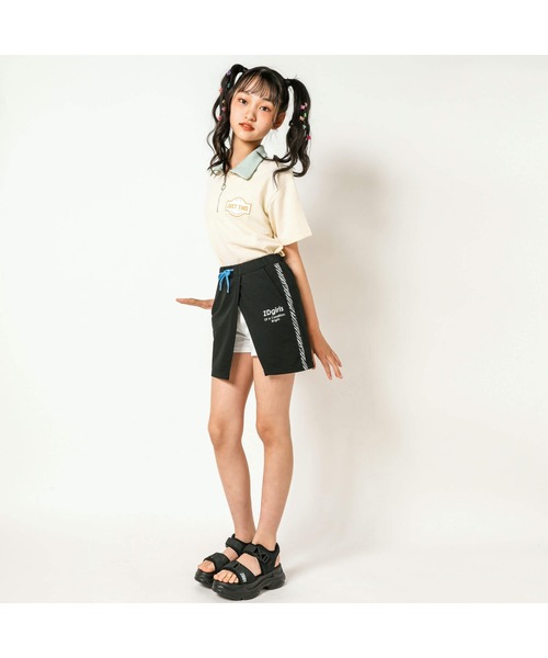ZIDDY（ジディ）の「スリット入りスカパン(130~160cm)（その他パンツ・キッズ・ブラック/グリーン・140/160/150/130）」の16枚目の写真