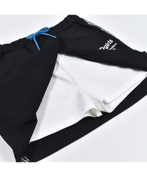 ZIDDY（ジディ）の「スリット入りスカパン(130~160cm)（その他パンツ・キッズ・ブラック/グリーン・140/160/150/130）」の12枚目の写真