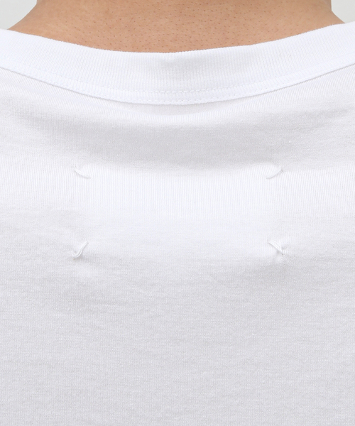 Maison Margiela(メゾンマルジェラ)の「【MAISON MARGIELA / メゾン マルジェラ】Bubble emb logo Tee(Tシャツ/カットソー・メンズ・ブラック/ホワイト・LARGE/X-LARGE)」の12枚目の写真