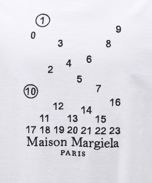 Maison Margiela(メゾンマルジェラ)の「【MAISON MARGIELA / メゾン マルジェラ】Bubble emb logo Tee(Tシャツ/カットソー・メンズ・ブラック/ホワイト・LARGE/X-LARGE)」の14枚目の写真