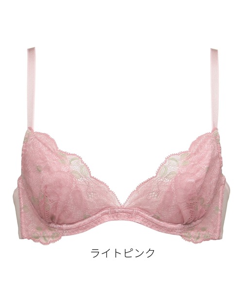 Chut! INTIMATES(シュットインティメイツ)の「イージーステップブラ&ショーツセット (C848)(ブラ&ショーツ・レディース・ライトピンク/グリーン・M1/M2/M3/L1/L2)」の17枚目の写真