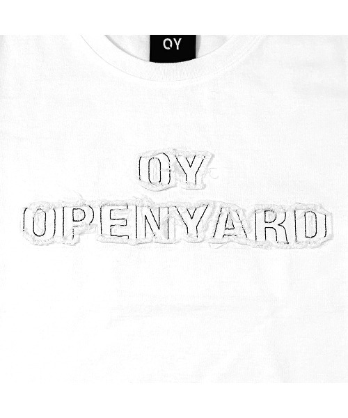 OY/オーワイ』CUTTING PATCH LOGO CROP/カッティングパッチ ロゴ
