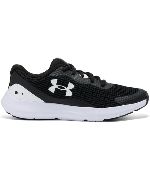 UNDER ARMOUR(アンダーアーマー)の「UAサージ3(ランニング/メンズ)(スニーカー・メンズ・ブラック・26.5cm/26.0cm/25.5cm/27.0cm/30.0cm/25.0cm/29.0cm/27.5cm/28.5cm/28.0cm)」の1枚目の写真