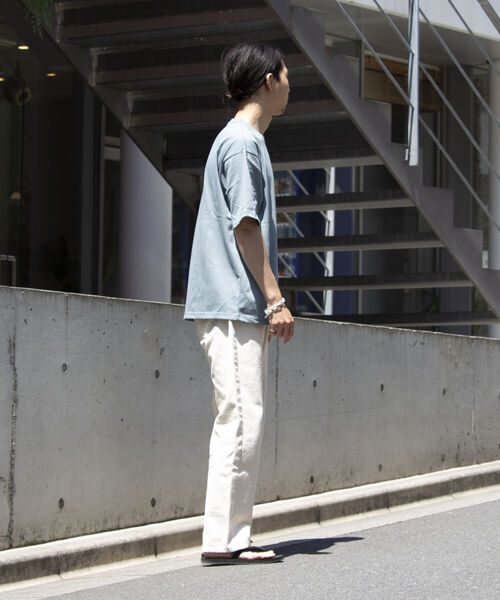 Franklin Climbing(フランクリンクライミング)の「【Franklin Climbing】ブルドッグ&スケートグラフィックテックTシャツ(Tシャツ/カットソー・メンズ・サックスブルー/ブラック/オフホワイト・M/L)」の5枚目の写真
