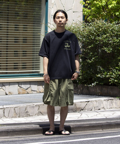 Franklin Climbing(フランクリンクライミング)の「【Franklin Climbing】ブルドッグ&スケートグラフィックテックTシャツ(Tシャツ/カットソー・メンズ・サックスブルー/ブラック/オフホワイト・M/L)」の19枚目の写真